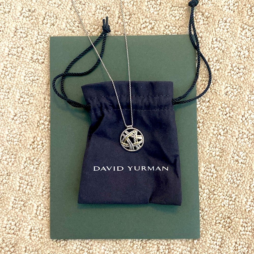 David Yurman papyrus pendant necklace